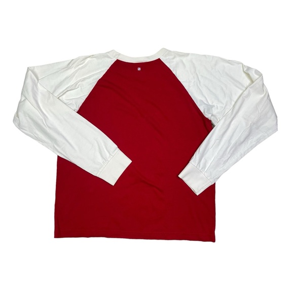 Diesl 55Dsl T-Shirt Long Sleeve T Raglan Logo Print Cotton Size S Unisex - Picture 2 of 11